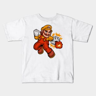 The Italian plumber. Kids T-Shirt